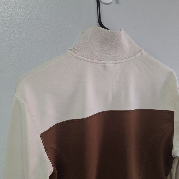 The North Face Full Zip Sweatshirt Brown Tan Womens XS Zip Pockets - Picture 13 of 15